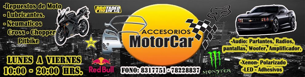 Accesorios MotorCar Melipilla