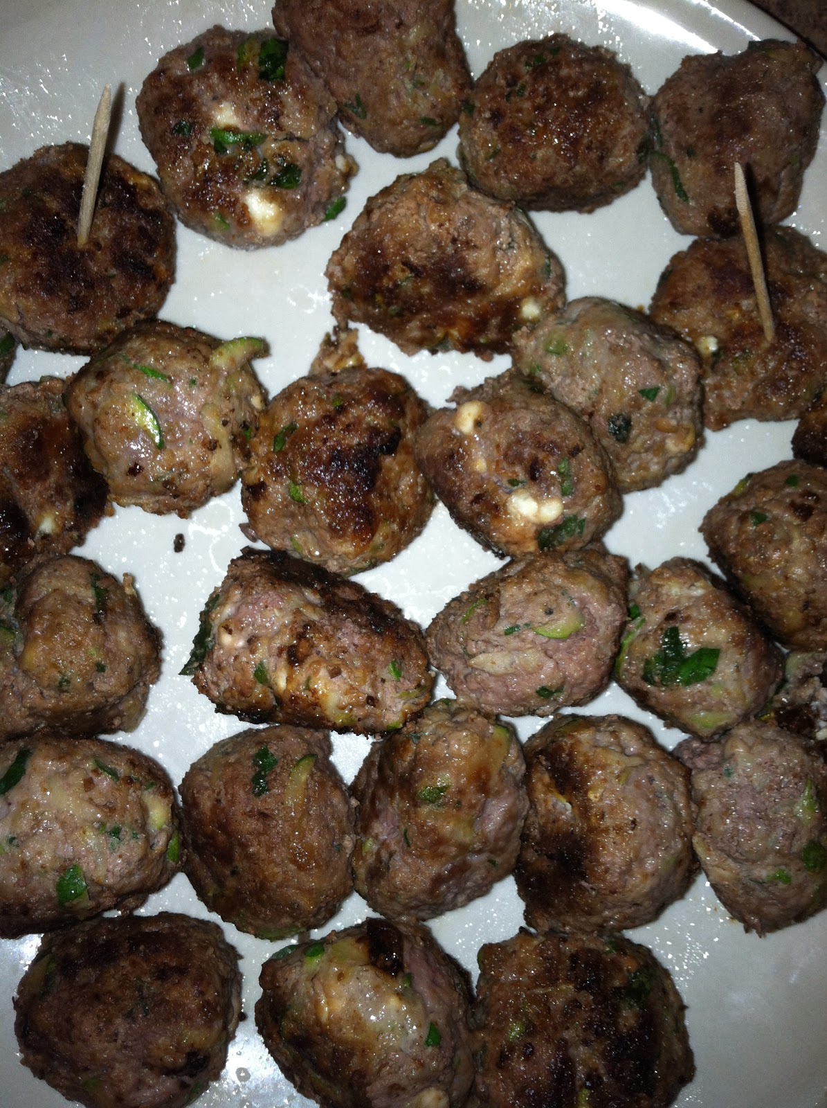 Gas Stove Girl Greek Meatballs with Tzatziki Sauce