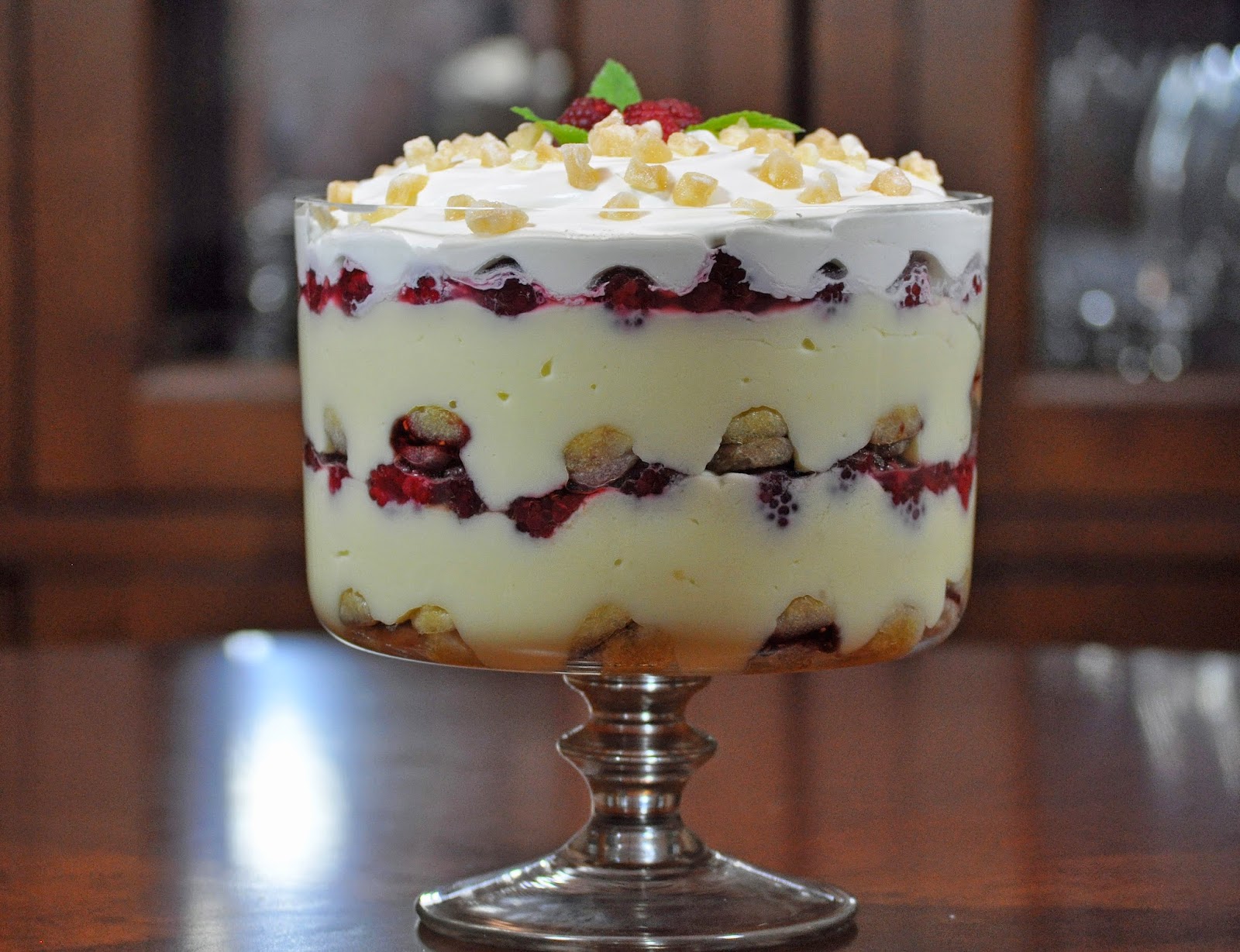 37 Cooks Triple Ginger and Raspberry Trifle