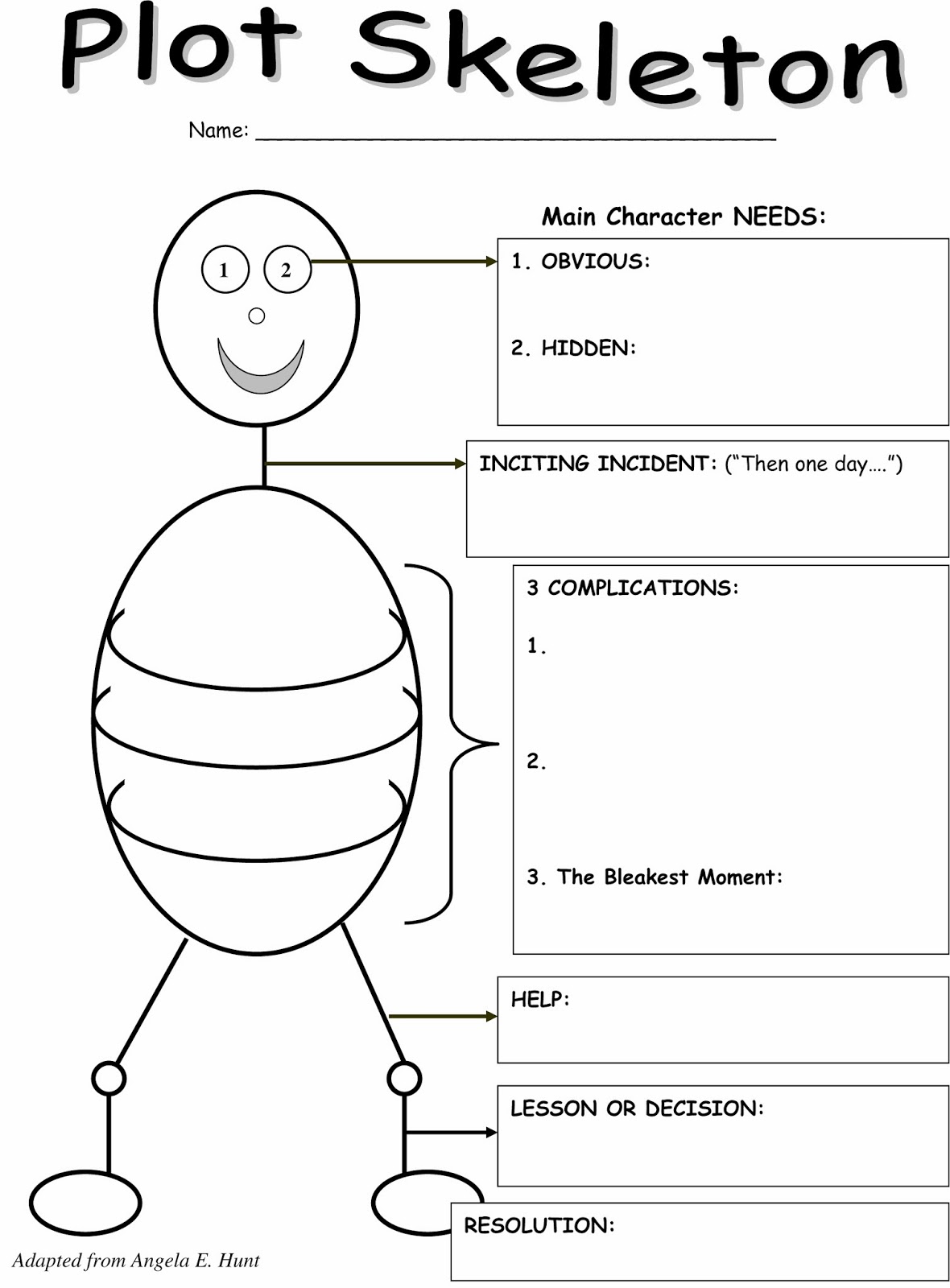 Character And Setting Graphic Organizer Second Grade - adventures of ms