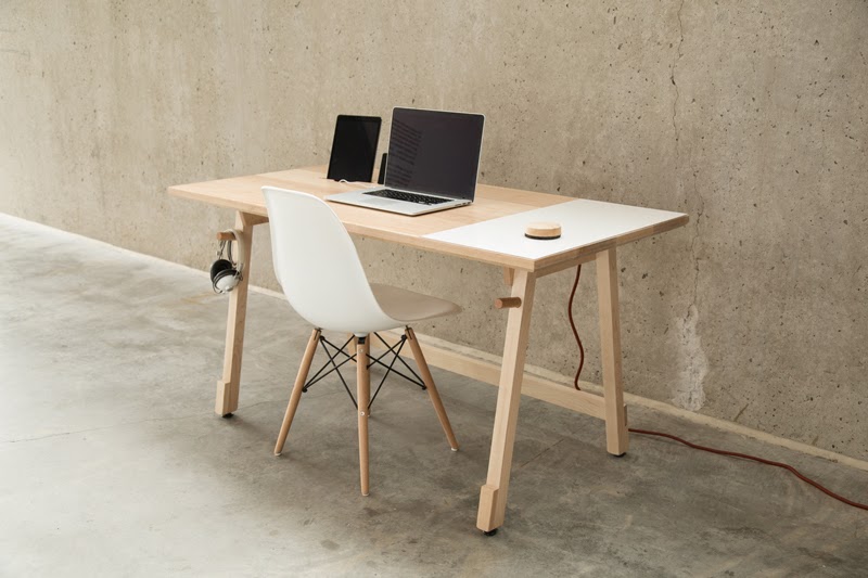 Byelisabethnl Furniture Design A Minimalist Desk That Hides All