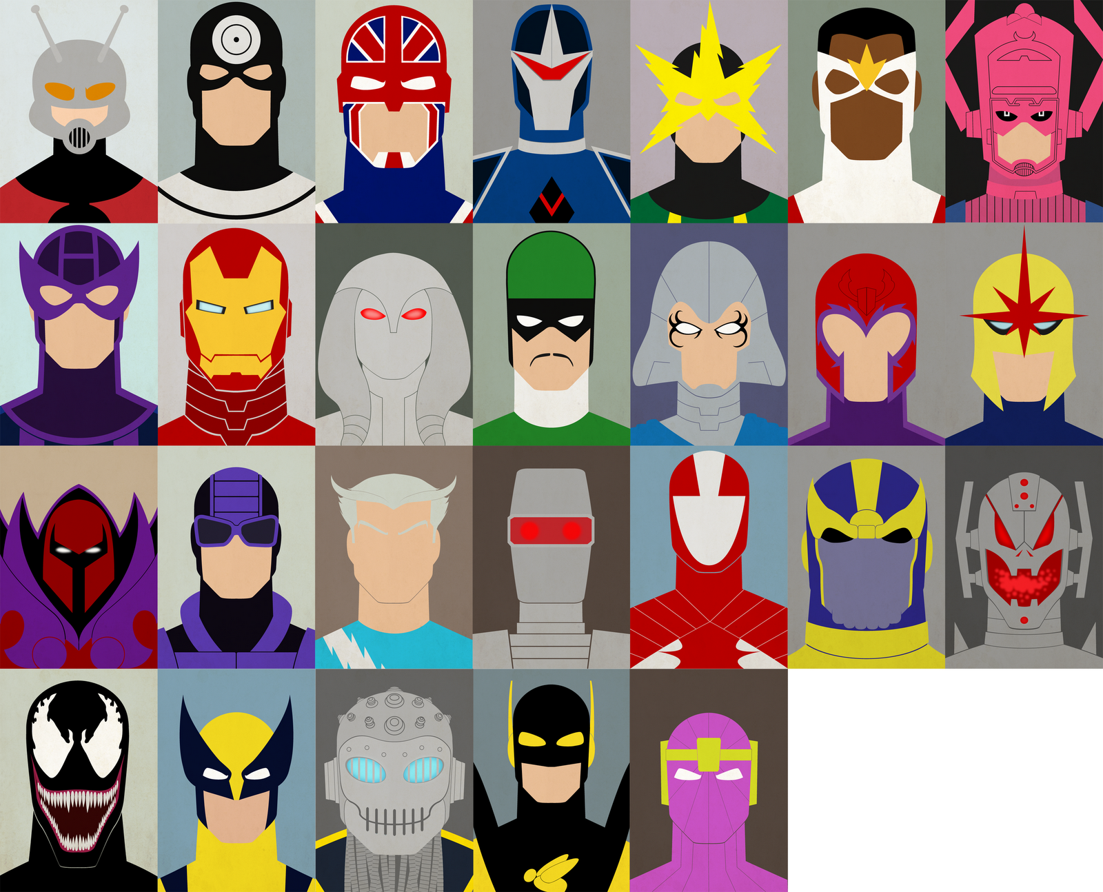 Craig's Art Blog Marvel Alphabet