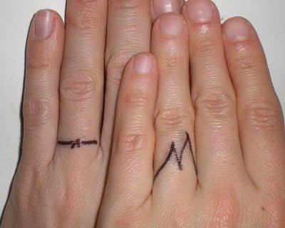 Unique Wedding Rings Tattoos