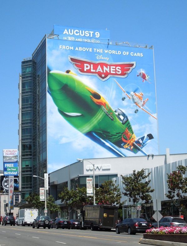 Daily Billboard Disney Planes Movie Billboards Advertising For Movies Tv Fashion Drinks Technology And More