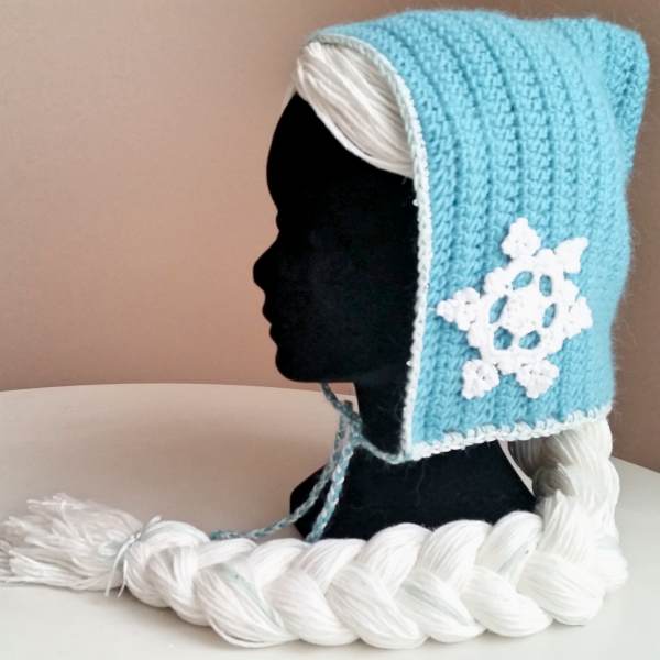 muñeca frozen tejida a crochet