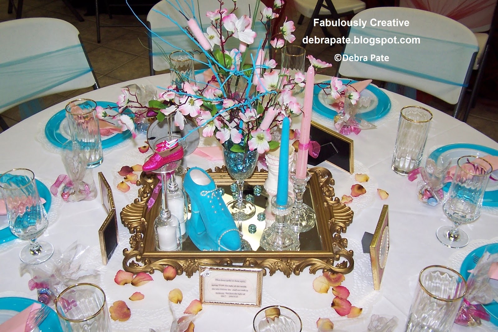 Fabulously Creative SHOE THEMED PARTY Table 8