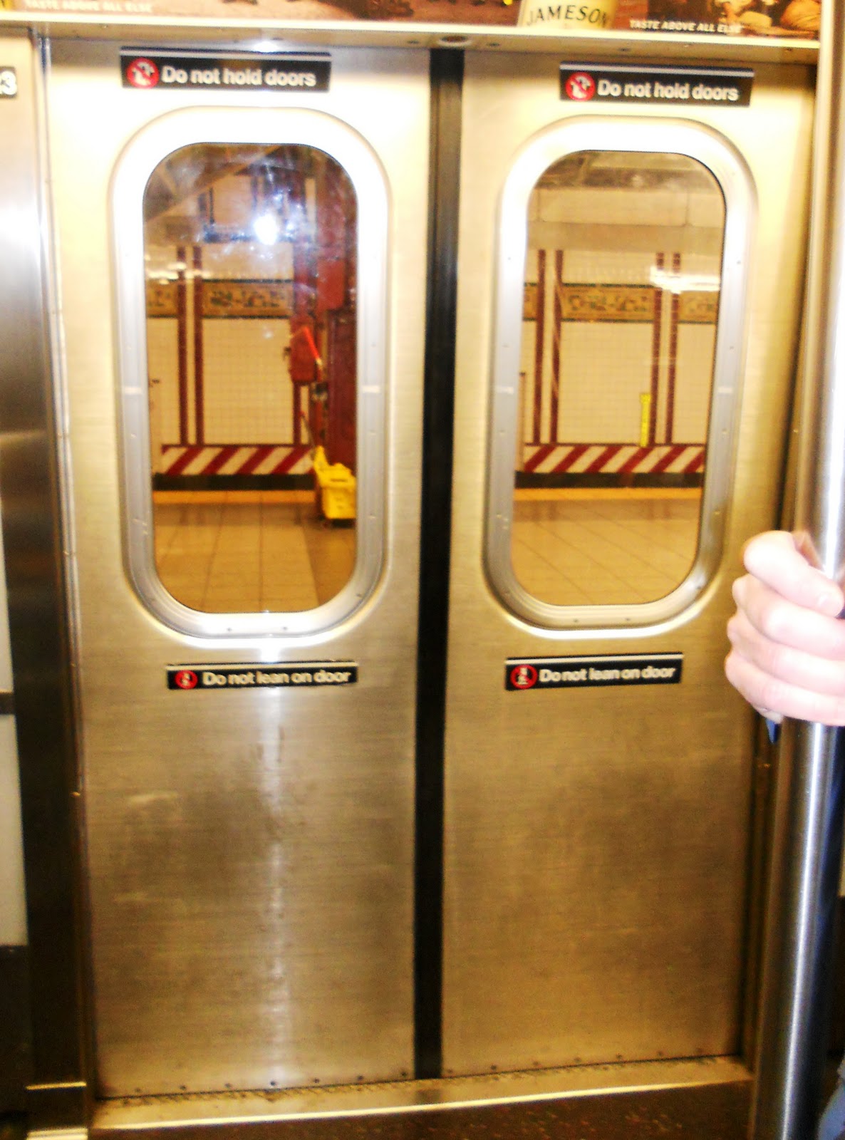Subway Train Door