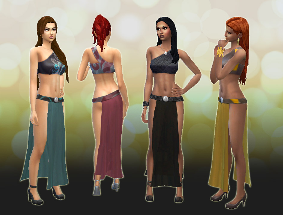 одежда - Sims 4: Одежда в стиле фэнтези, средневековья и тому подобное - Страница 2 Outfit