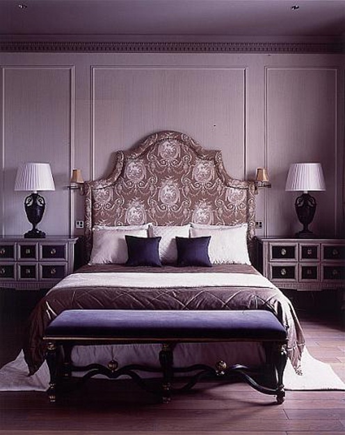 Purple bedroom design, Purple bedrooms, Bedroom design