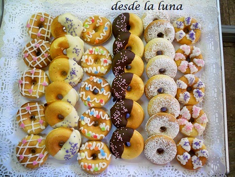 Mini Donuts Decorados
