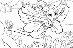 Coloring Page Barbie For Kids Print And Coloring Page