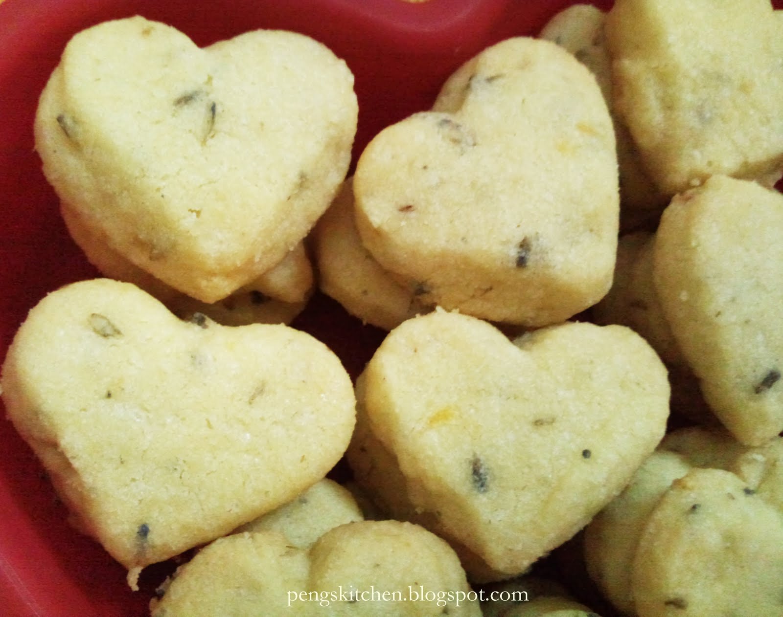 Peng's Kitchen Lavender Butter Cookie