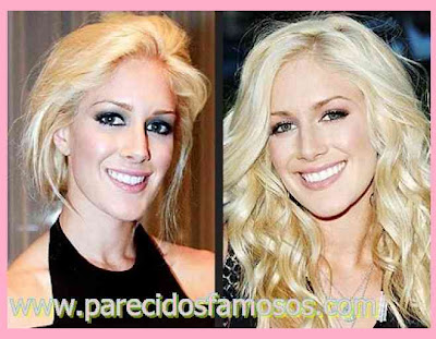 Chris Crocker y Heidi Montag Parecido entre Chris Crocker y Heidi Montag