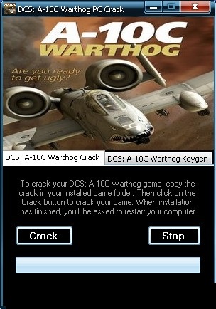 DCS A 10C Warthog PC Keygen Crack July2012 rar