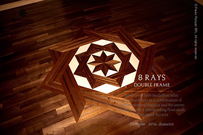 Parquet Flooring Hardwood Floor Border Medallion Inlays