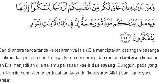 Mie_Diary MAKNA SAKINAH MAWADDAH WARAHMAH