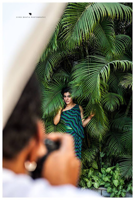 Evergreen beauty Kajol Devgan behind Filmfare photoshoot 2013