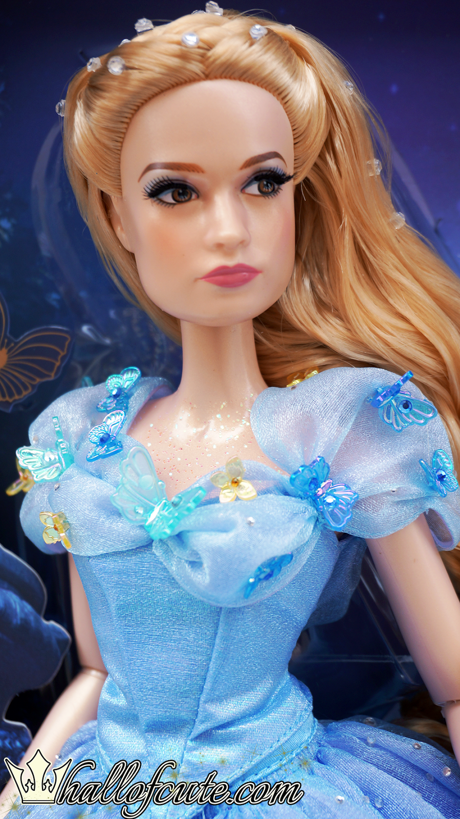 Limited Edition Cinderella Live Action Film 17" Doll by Disney Store