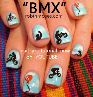 "bmx bike nail art design" "disney tangled nail art design" "frogs with braces nail art design" "frog nail art" friday the 13th nail art :)
