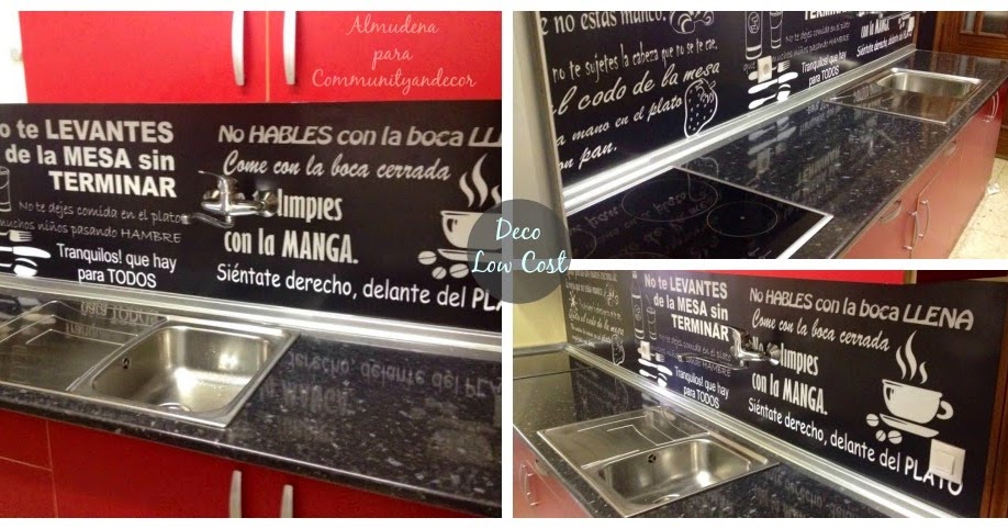 Decoración e interiorismo: Recicla tu vieja cocina con vinilos decorativos