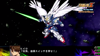Gundam Wing in 3rd Super Robot Wars Z