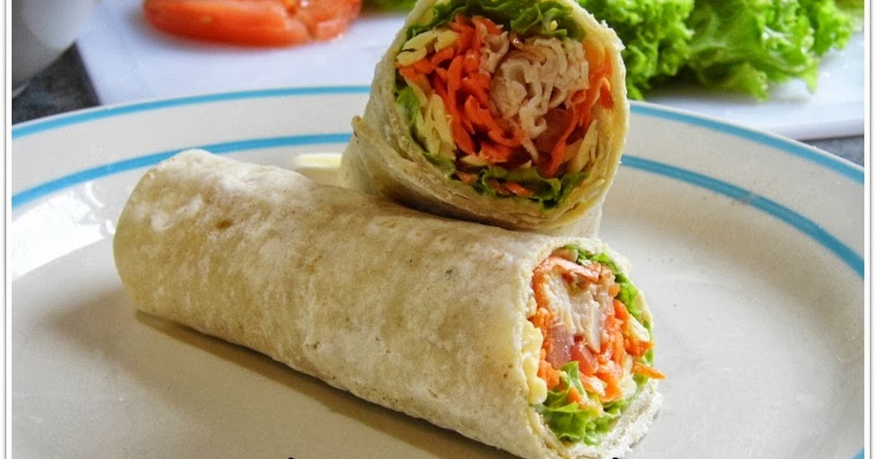 NorthShore Days..... Summer Chicken and Salad Wraps