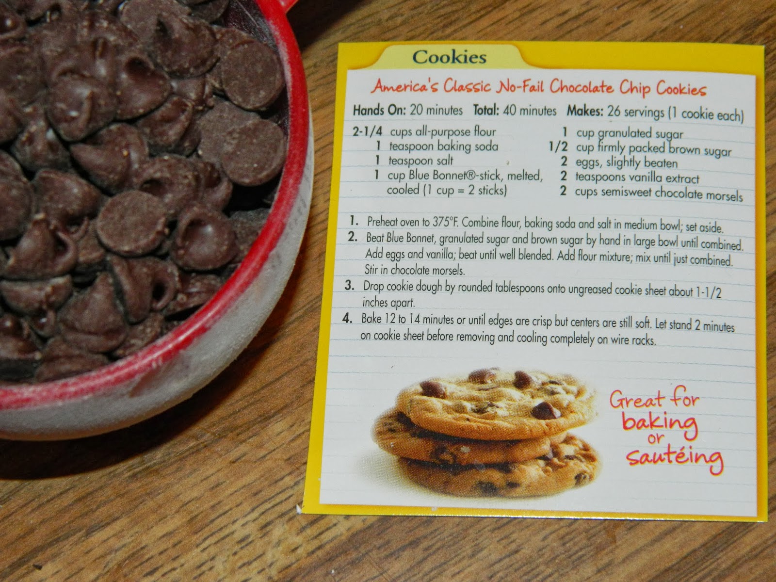 PolkaDotty Place EASY Chocolate Chip Cookies