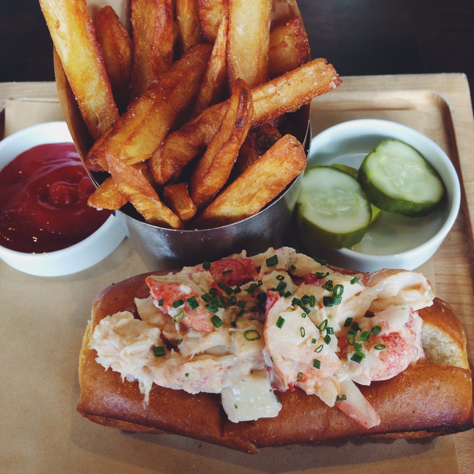 Lobster Roll at Water Grill Santa Monica Hungry In LA