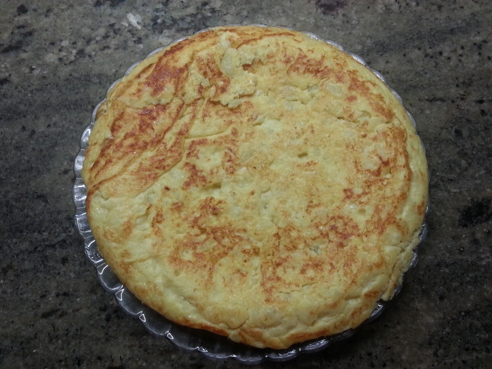 Tortilla De Patata, Cebolla Y Calabacin.
