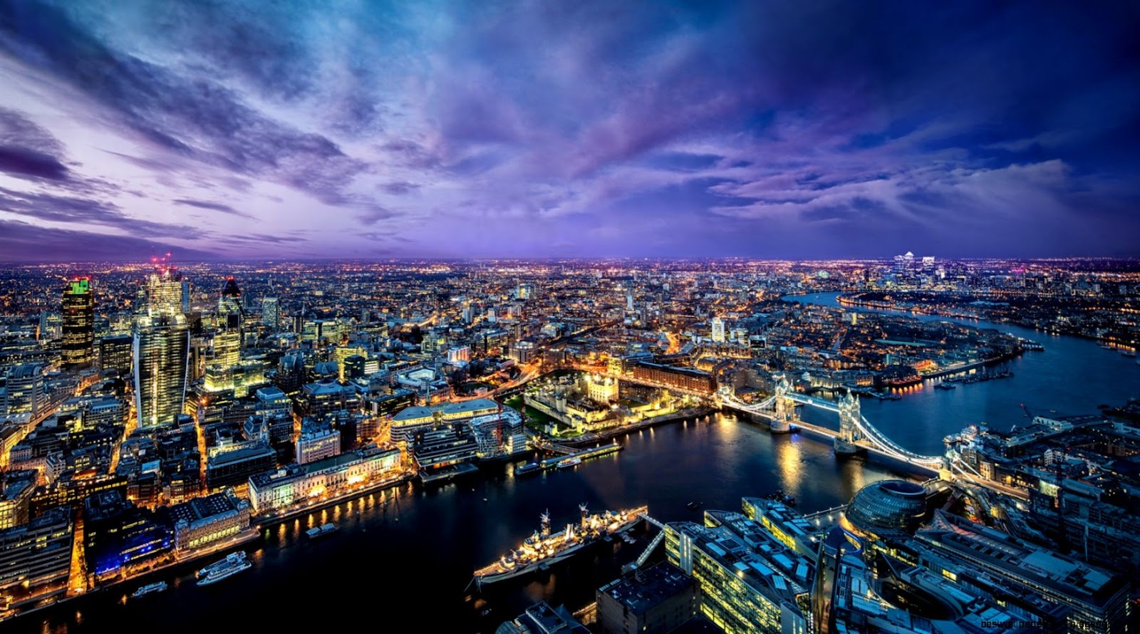 London at Night High Resolution London at Night High Resolution
