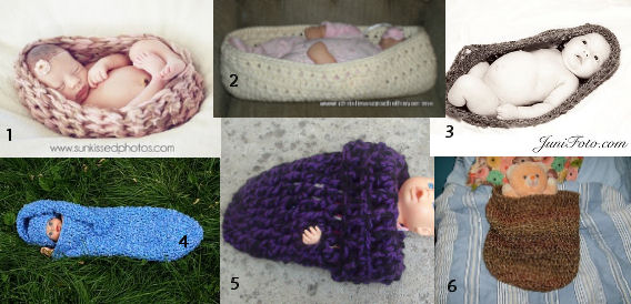baby cocoon knitting