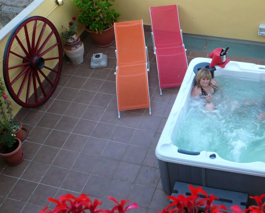 jacuzi de la terrasa