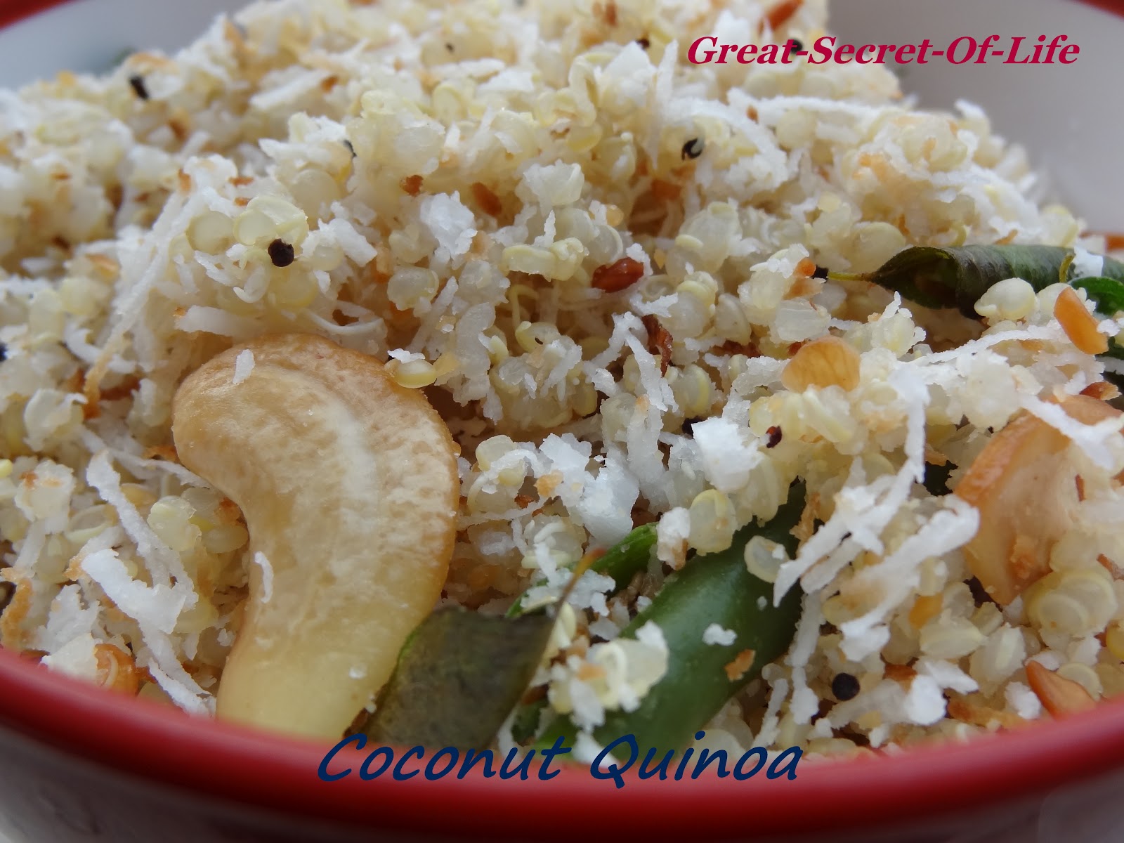 Coconut Quinoa Greatsecretoflife