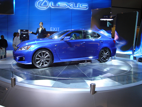 blue lexus