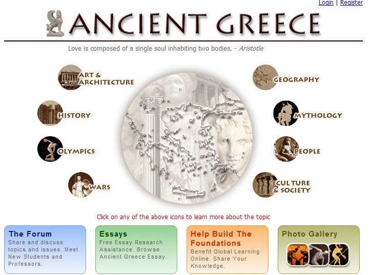 World History Teachers Blog Ancient Greece site