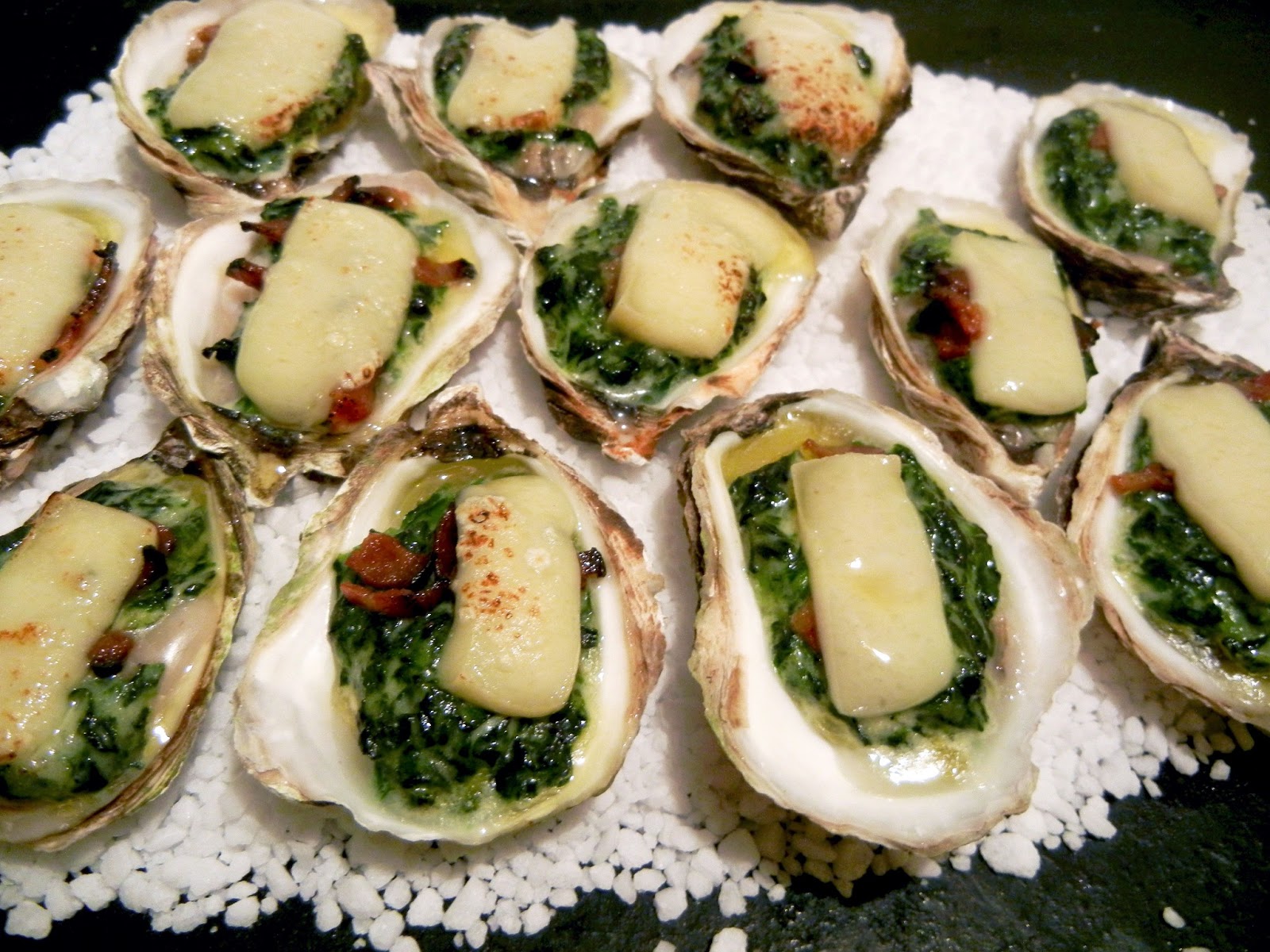 Oysters Rockefeller