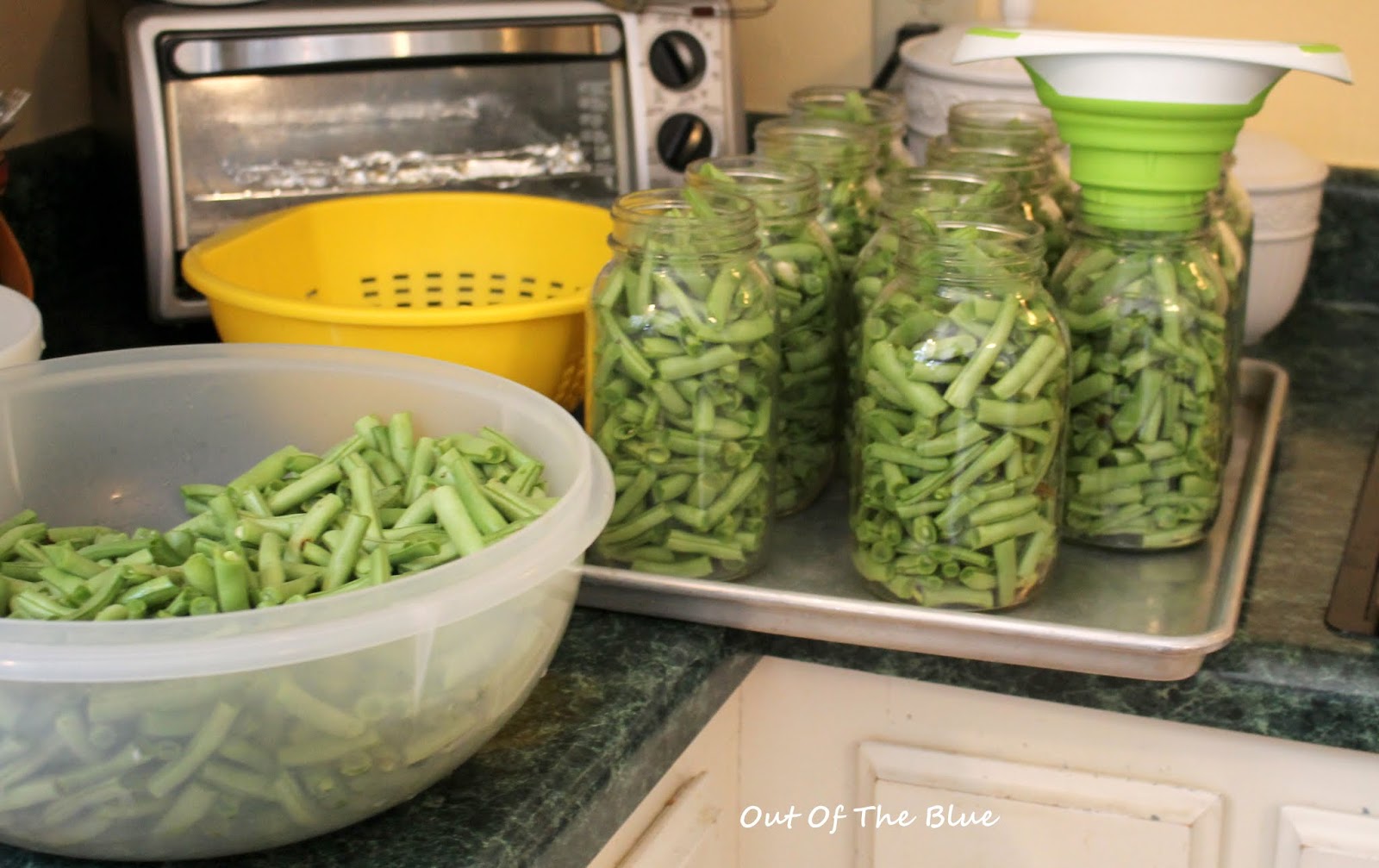 Out Of The Blue How many beans make a bushel?