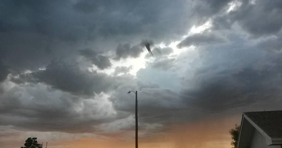 Creepy black figure appears in the sky over El Paso, Texas on July 20