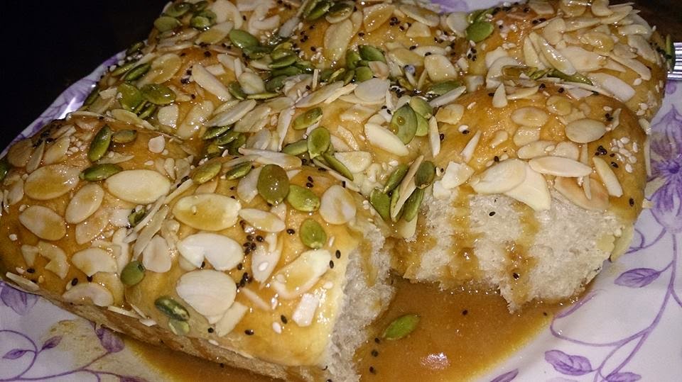 Dapur Siti Zainab Roti Sarang Lebah Sos Butterscotch