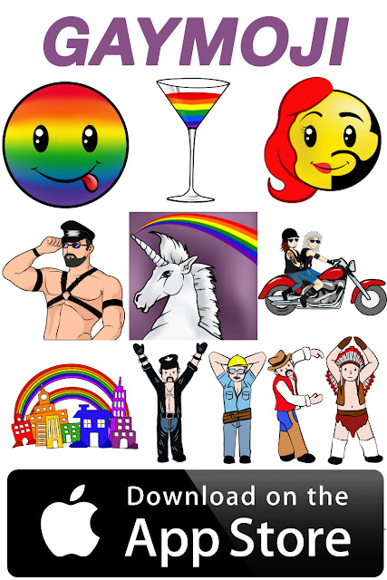 emoji gaymoji, gay iphone ipad app, LGBT app, LGBT emoticons, lgbt news, love wins, Marriage equality, 