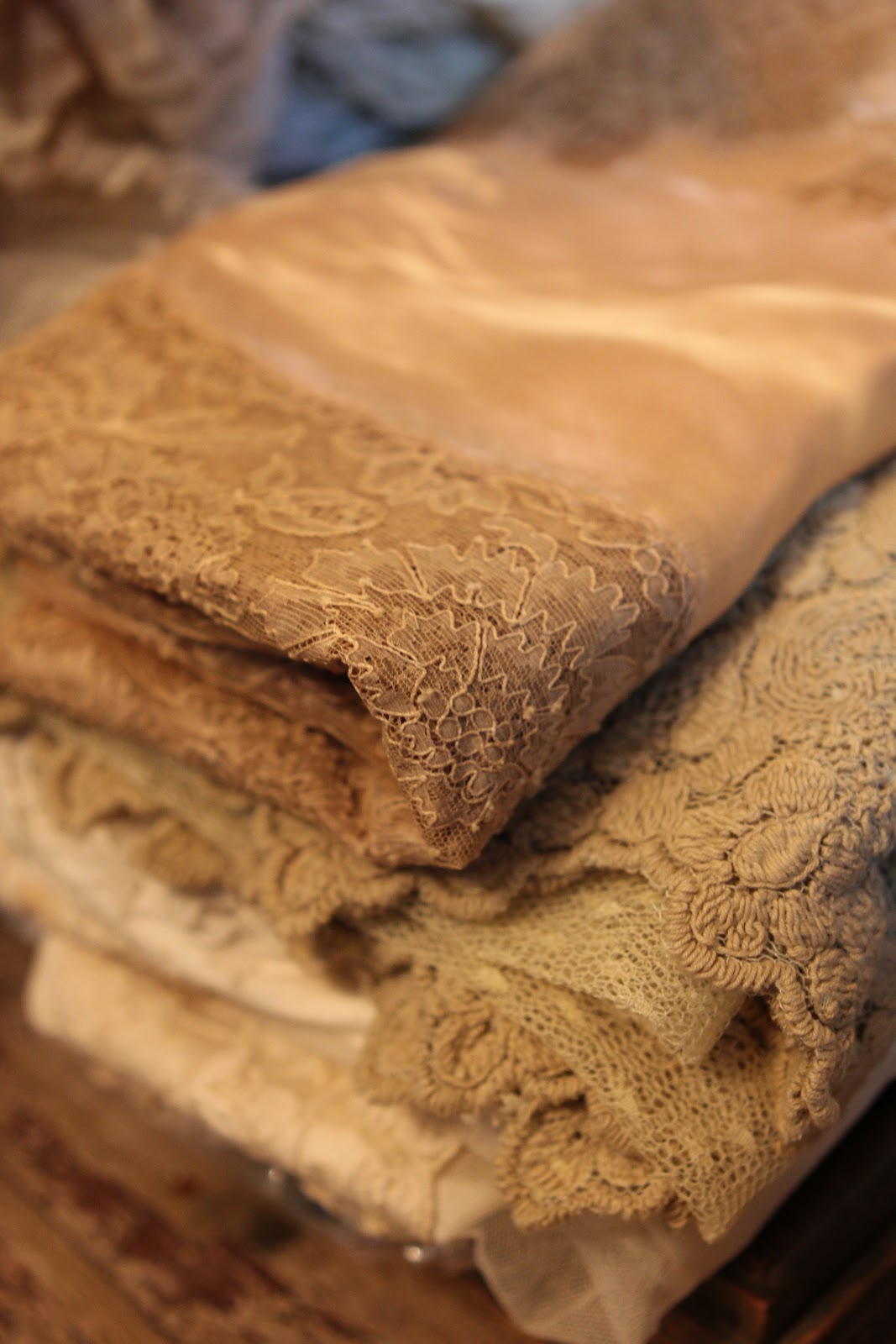 Romancing the Home Vintage Lace Bed Linens