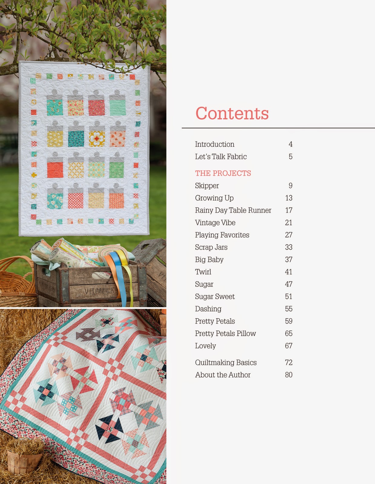 Gigi's Thimble My Book, Vintage Vibe Traditional Quilts, Fresh Fabrics