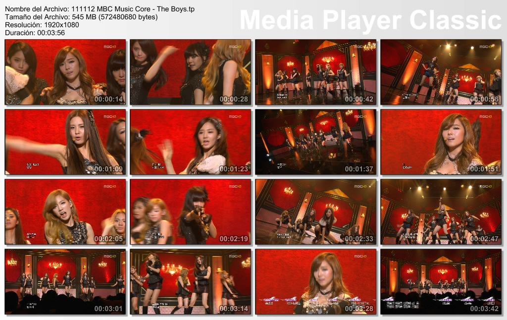 Snsd The Boys Mbc Music Core