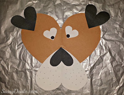 valentines puppy craft for kids