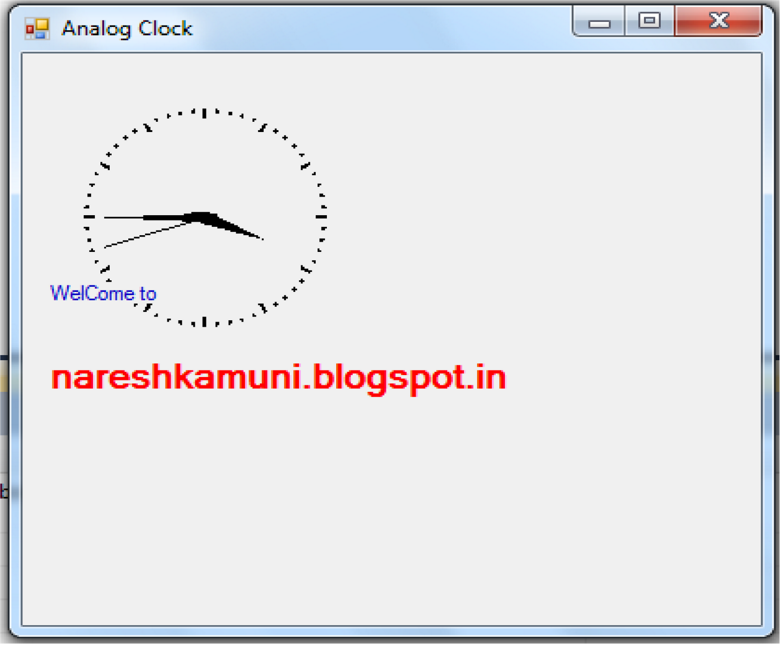 Tutorial How to show Clock with system time using with Timer