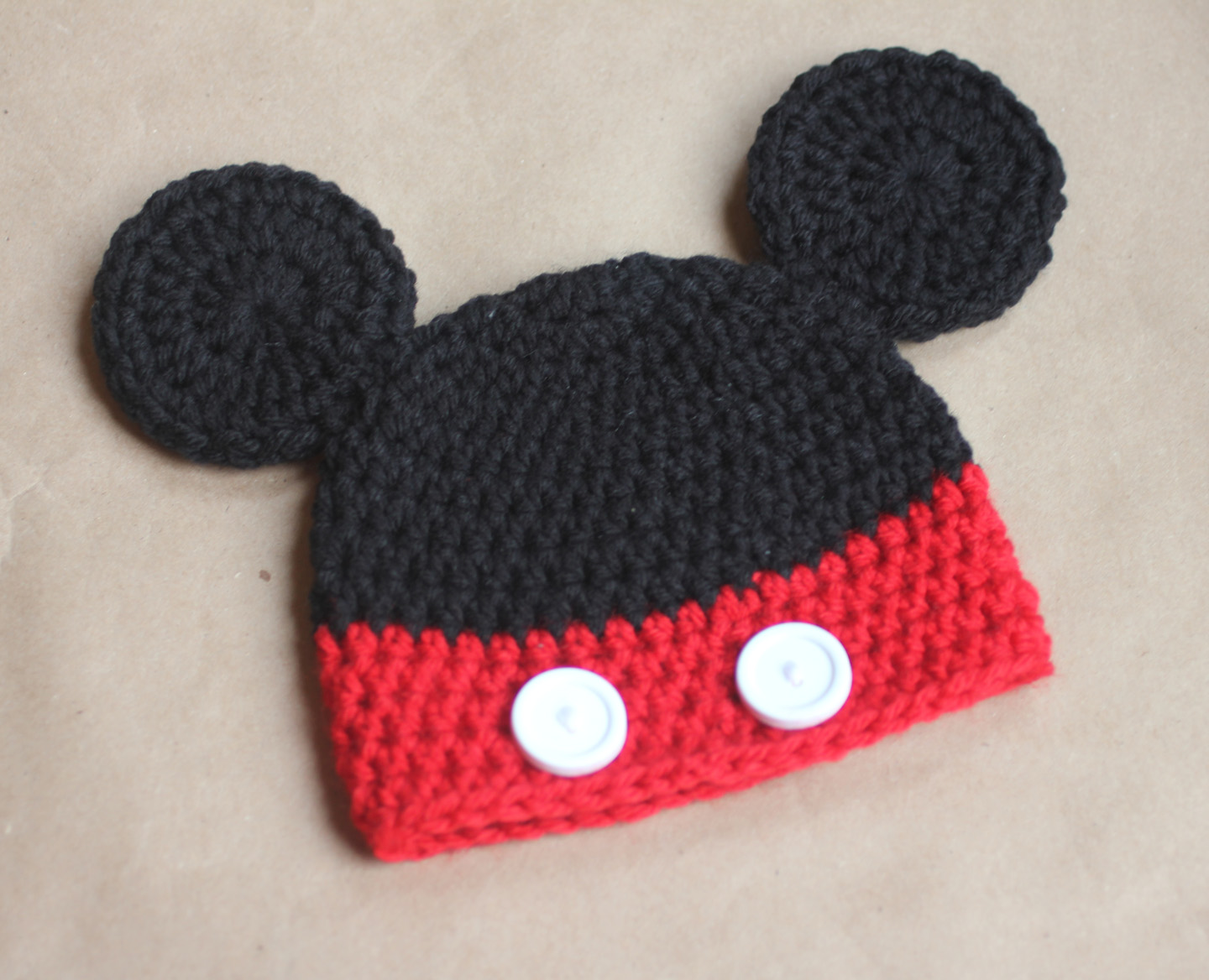 Mickey Mouse al crochet - Imagui