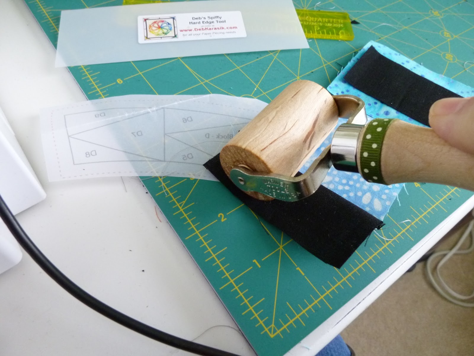 Quixotic Crafter A Little Paper Piecing and Some New (to me) Tools