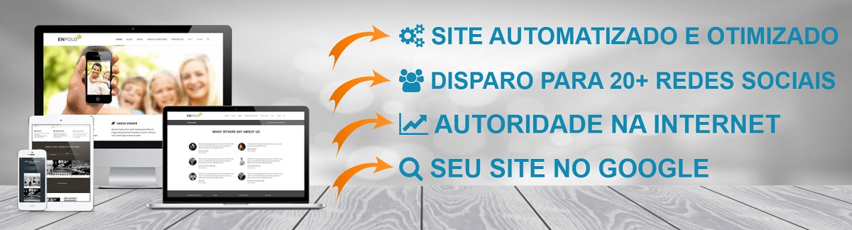 SITE AUTOMATIZADO – Criação de site Profissional Otimizado e automatizado!