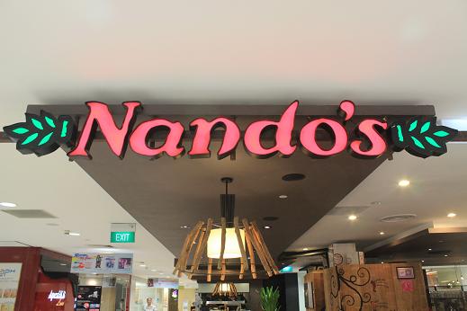 Nando's signage