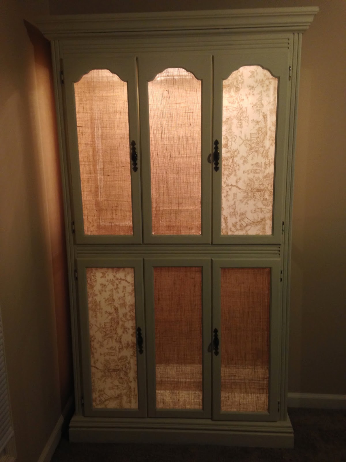 Grace Lucky's DIY: Refinished china cabinet